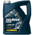 Масло п\синтет.Mannol Molibden 10W40 4л.